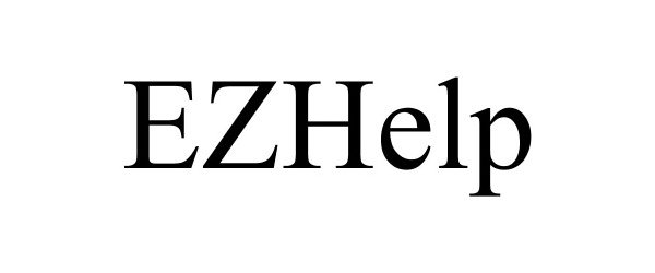Trademark Logo EZHELP