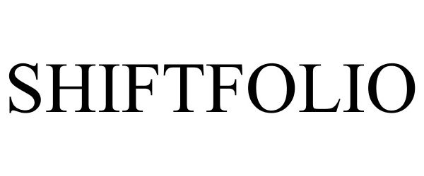 Trademark Logo SHIFTFOLIO
