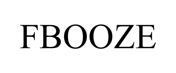 Trademark Logo FBOOZE