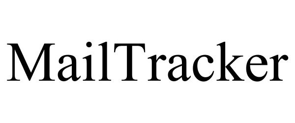 Trademark Logo MAILTRACKER
