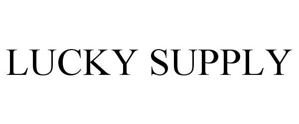 Trademark Logo LUCKY SUPPLY