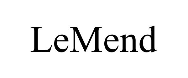 Trademark Logo LEMEND