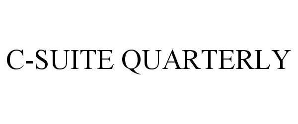 Trademark Logo C-SUITE QUARTERLY