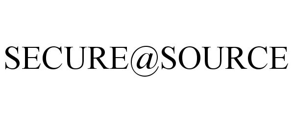 Trademark Logo SECURE@SOURCE