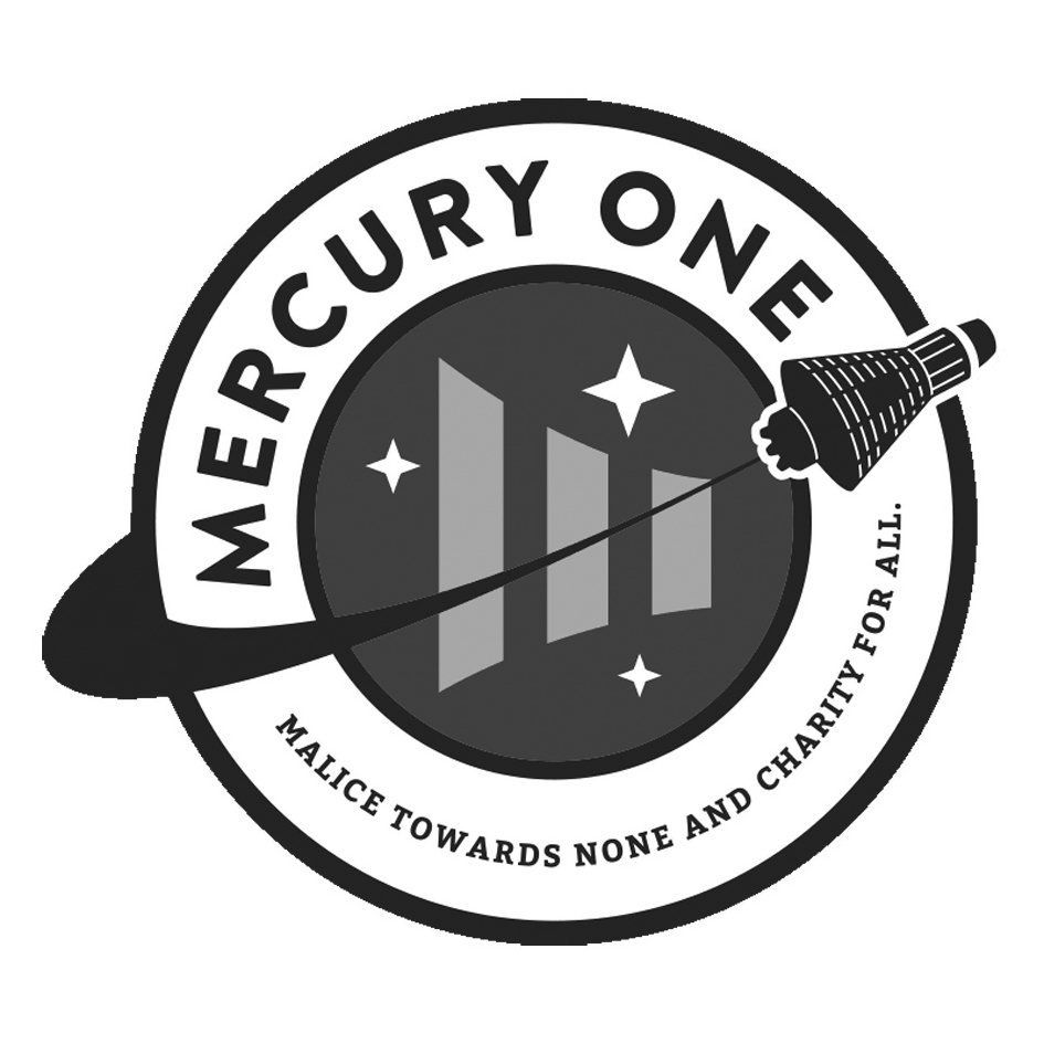 Trademark Logo MERCURY ONE MALICE TOWARDS NONE AND CHARITY FOR ALL