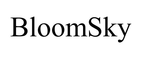 Trademark Logo BLOOMSKY