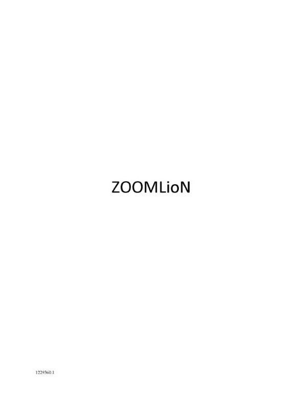  ZOOMLION