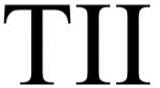 Trademark Logo TII