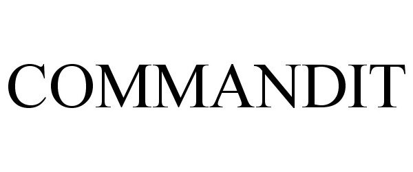 Trademark Logo COMMANDIT