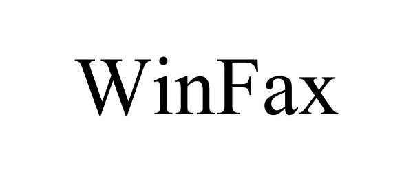 Trademark Logo WINFAX