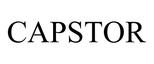  CAPSTOR