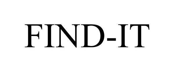 Trademark Logo FIND-IT