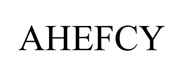 Trademark Logo AHEFCY