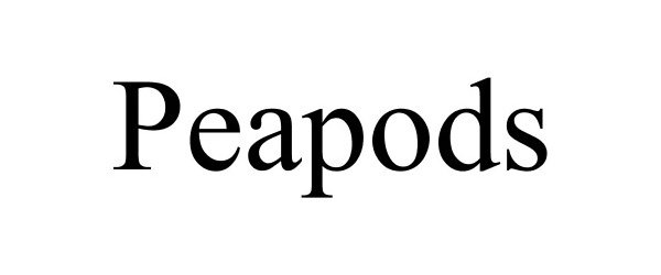 Trademark Logo PEAPODS