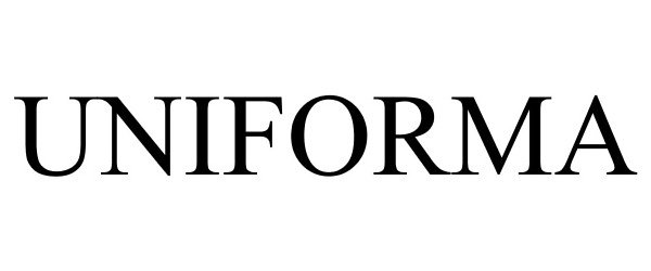 Trademark Logo UNIFORMA