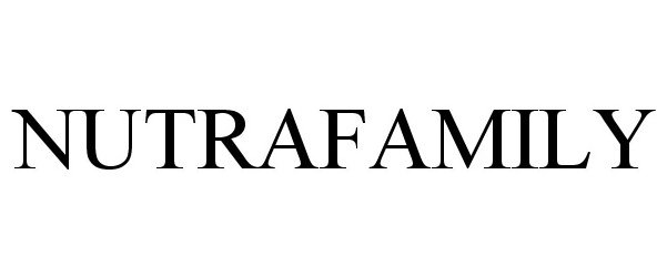 Trademark Logo NUTRAFAMILY