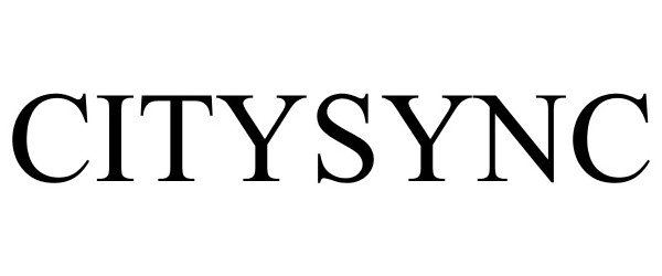 Trademark Logo CITYSYNC