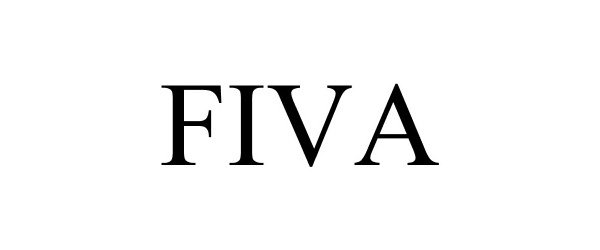 Trademark Logo FIVA