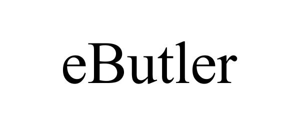 Trademark Logo EBUTLER