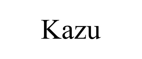 Trademark Logo KAZU
