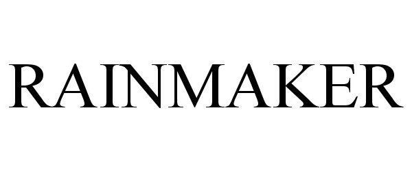 Trademark Logo RAINMAKER