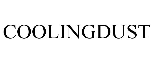 Trademark Logo COOLINGDUST