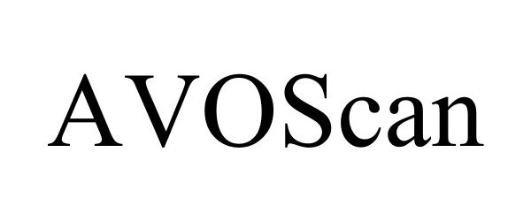 Trademark Logo AVOSCAN