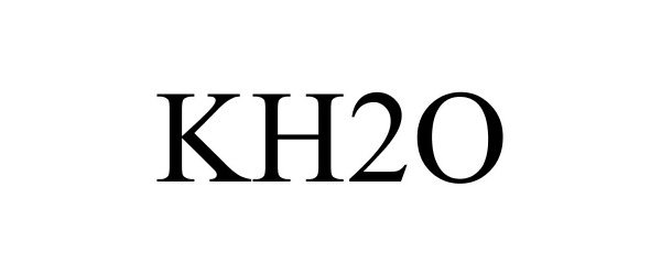 Trademark Logo KH2O