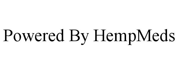 Trademark Logo POWERED BY HEMPMEDS