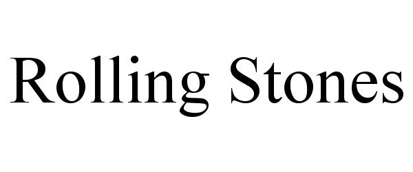 Trademark Logo ROLLING STONES