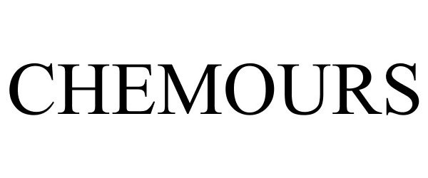 Trademark Logo CHEMOURS