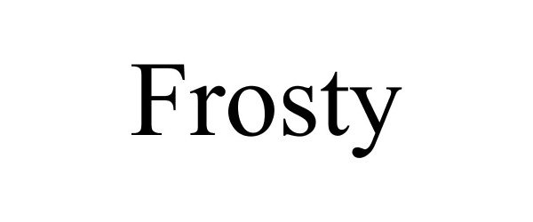 Trademark Logo FROSTY