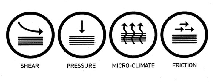 Trademark Logo SHEAR PRESSURE MICRO-CLIMATE FRICTION