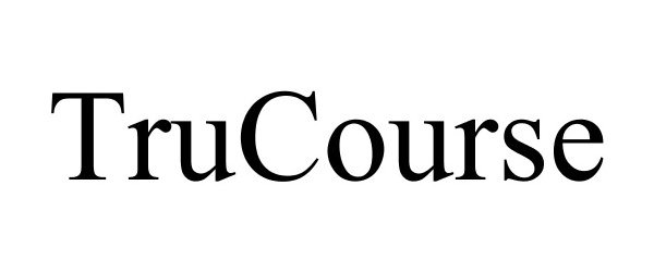 Trademark Logo TRUCOURSE