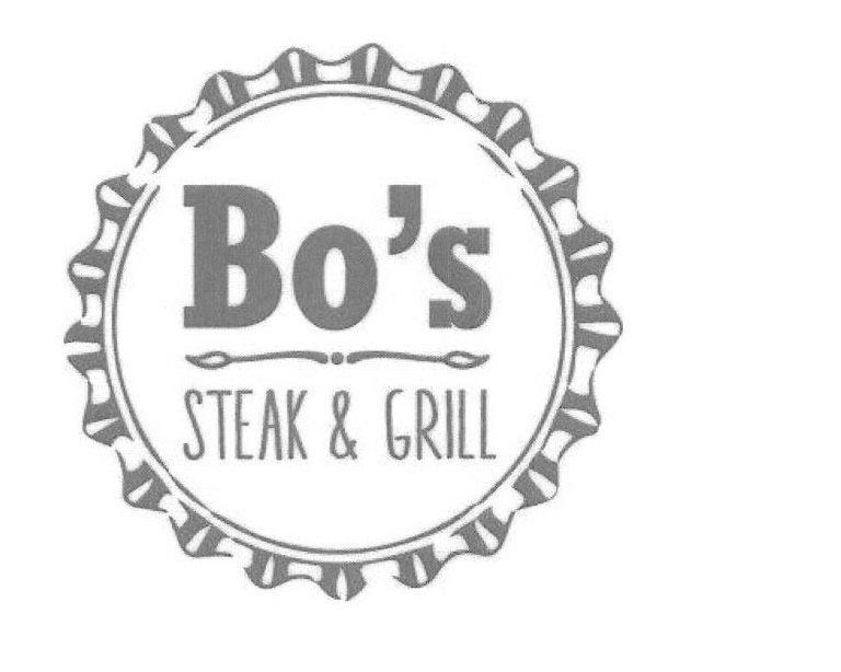 Trademark Logo BO'S STEAK &amp; GRILL