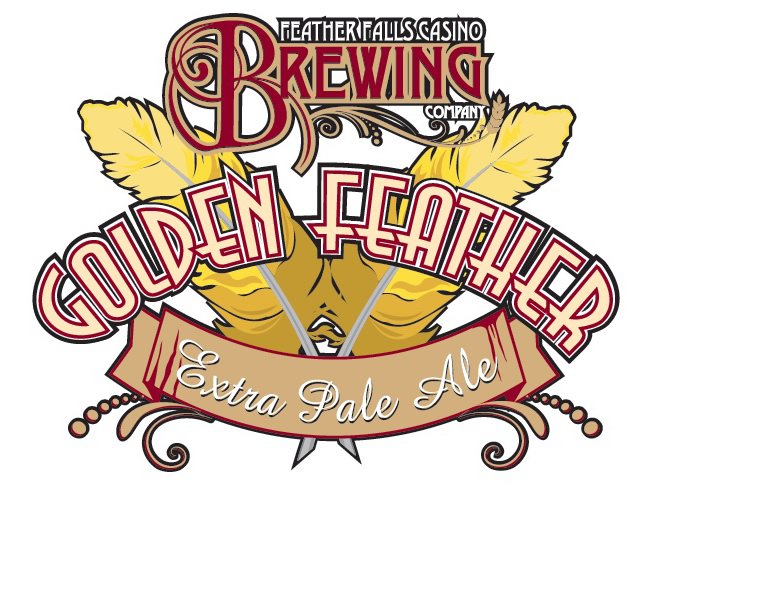  FEATHER FALLS CASINO BREWING COMPANY GOLDEN FEATHER EXTRA PALE ALE