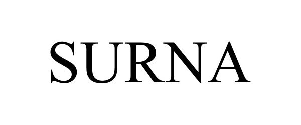 Trademark Logo SURNA