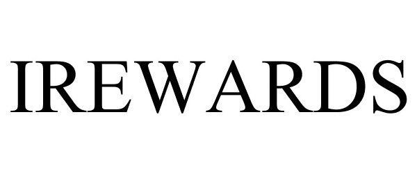 Trademark Logo IREWARDS
