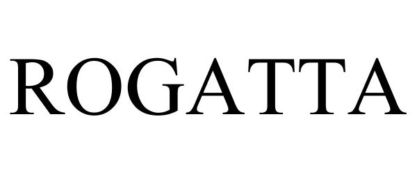 Trademark Logo ROGATTA