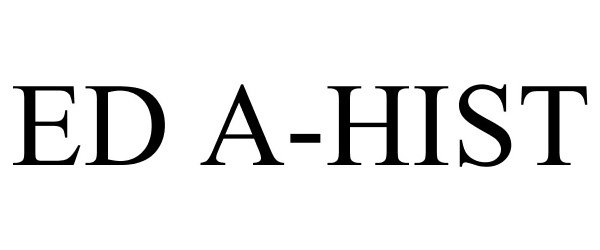 Trademark Logo ED A-HIST
