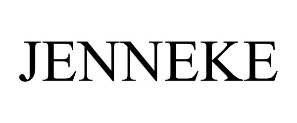 Trademark Logo JENNEKE