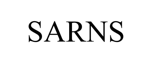 Trademark Logo SARNS