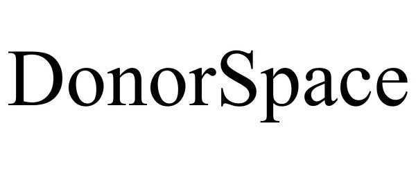 Trademark Logo DONORSPACE