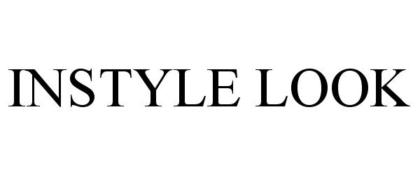 Trademark Logo INSTYLE LOOK