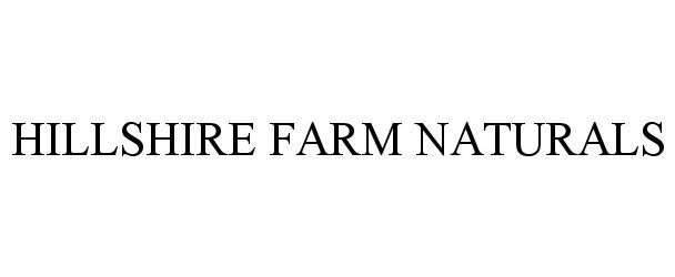  HILLSHIRE FARM NATURALS