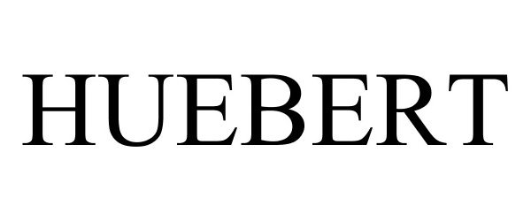 Trademark Logo HUEBERT
