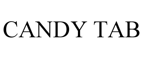 Trademark Logo CANDY TAB