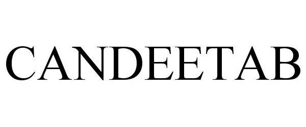 Trademark Logo CANDEETAB