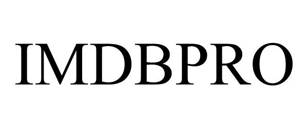 Trademark Logo IMDBPRO