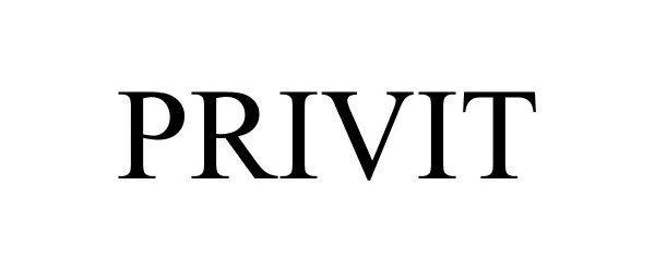 Trademark Logo PRIVIT